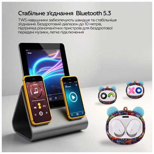 Навушники XoKo G05-face changing TWS Violet (G05-VIOT) – XoKo (вид 1)