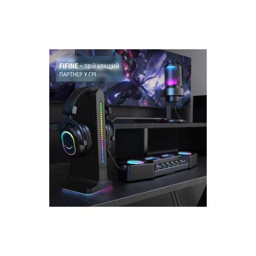 Наушники Fifine H6 RGB 7.1 Black (H6) – Fifine (вид 1)