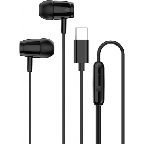 Наушники Canyon SEP-5 Type-C Black (CNS-CEP5B) – CANYON