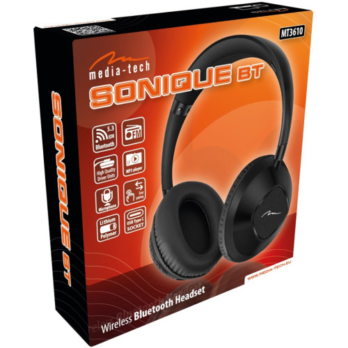 Наушники Media-Tech SONIQUE DS-2 Black (MT3610) – Media-Tech (вид 1)