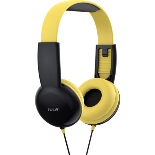 Наушники Havit HV-H211d Yellow/Black (HV-H211d) – Havit