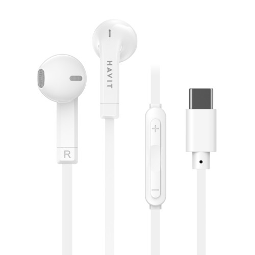Навушники Havit HV-E336C USB-C White (HV-E336C) – Havit