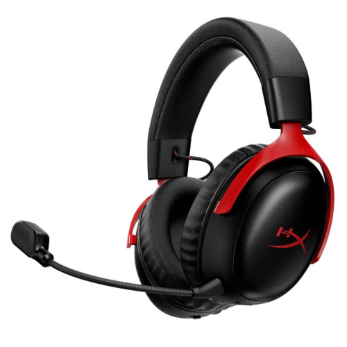 Навушники HyperX Cloud III S Wireless/USB-A/USB-C Black/Red (A59Z0AA) – HyperX