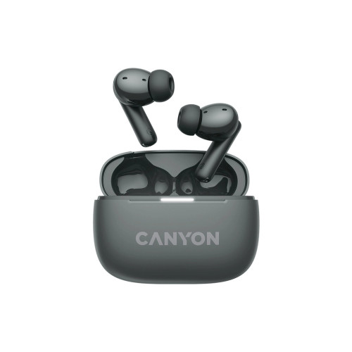 Навушники Canyon TWS-10 OnGo ANC ENC Graphite (CNS-TWS10B) – CANYON