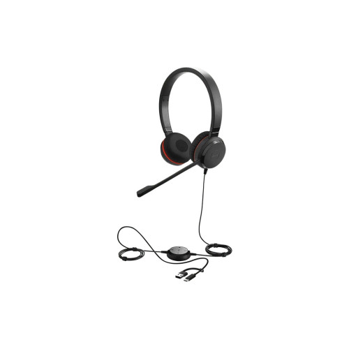 Наушники Jabra Evolve 30 II MS USB Type-C/Type-A Stereo Black (5399-823-369) – Jabra