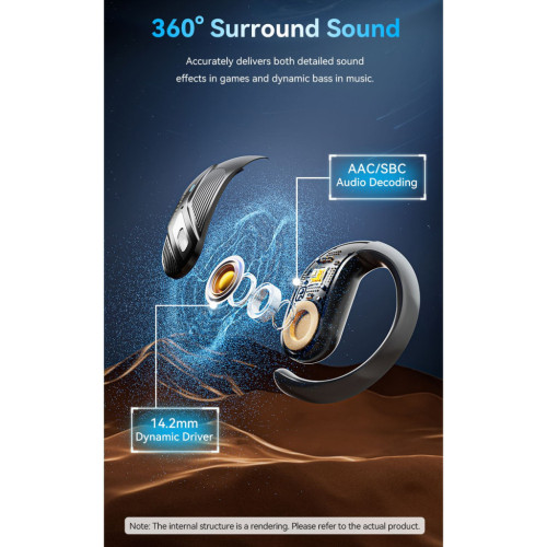 Наушники VENTION OpenBeat O12 Black (NBUB0) – Vention (вид 2)