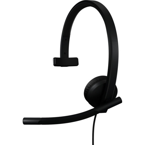 Навушники Logitech H570e Corded for Business Mono Teams USB-A Black (981-001426) – Logitech
