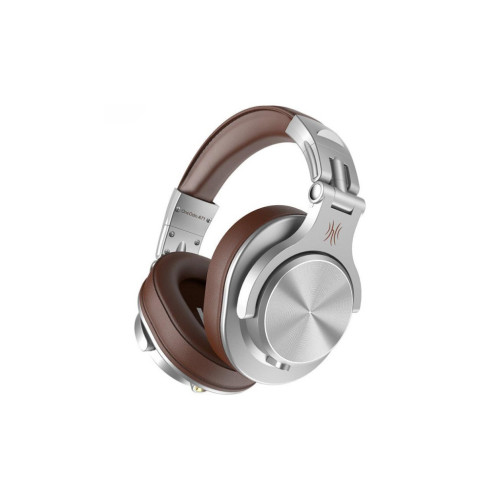 Наушники OneOdio A71 3,5мм/6,35мм Silver/Brown (A71 Silver Brown) – OneOdio